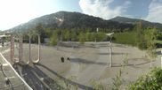 Archived webcam image showing Wattens: Swarovski Kristallwelten on 3 Aug 2026 at 08:19