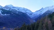 Archived webcam image showing Peisey Vallandry - Aerial cableway Vanoise Express on 8 Apr 2026 at 06:09