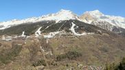 Archived webcam image showing Peisey Vallandry - Aerial cableway Vanoise Express on 8 Apr 2026 at 16:09