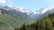 Archived webcam image showing Peisey Vallandry - Aerial cableway Vanoise Express on 1 May 2026 at 12:13