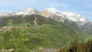 Archived webcam image showing Peisey Vallandry - Aerial cableway Vanoise Express on 21 May 2026 at 16:16
