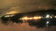 Archived webcam image showing Peisey Vallandry - Aerial cableway Vanoise Express on 25 Aug 2026 at 04:26