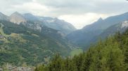 Archived webcam image showing Peisey Vallandry - Aerial cableway Vanoise Express on 20 Aug 2026 at 08:30
