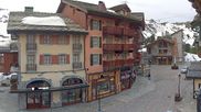 Archived webcam image showing Les Arcs - Village Arc 1950 on 4 May 2026 at 07:01
