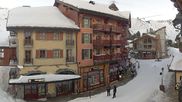 Archived webcam image showing Les Arcs - Village Arc 1950 on 26 Feb 2026 at 08:20