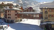 Archived webcam image showing Les Arcs - Village Arc 1950 on 26 Feb 2026 at 12:20