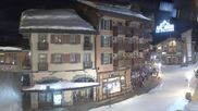 Archived webcam image showing Les Arcs - Village Arc 1950 on 14 Mar 2026 at 00:31