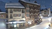 Archived webcam image showing Les Arcs - Village Arc 1950 on 18 Mar 2026 at 06:18