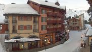Archived webcam image showing Les Arcs - Village Arc 1950 on 18 Mar 2026 at 07:18