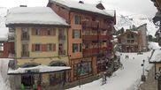 Archived webcam image showing Les Arcs - Village Arc 1950 on 18 Mar 2026 at 12:18