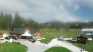 Archived webcam image showing Les Tuffes - Base station Balancier on 26 Aug 2026 at 18:56