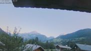 Archived webcam image showing La Capelle d´Abondance: Mountain view on 2 Aug 2026 at 06:13