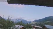 Archived webcam image showing La Capelle d´Abondance: Mountain view on 16 Aug 2026 at 06:02
