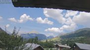 Archived webcam image showing La Capelle d´Abondance: Mountain view on 16 Aug 2026 at 12:02