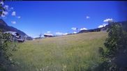 Archived webcam image showing Valley station Flumet/Les Evettes on 12 Jun 2026 at 14:38