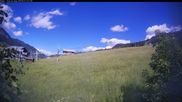 Archived webcam image showing Valley station Flumet/Les Evettes on 12 Jun 2026 at 16:38