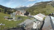 Archived webcam image showing Valley station Flumet/Les Evettes on 17 Sep 2026 at 10:50