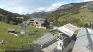Archived webcam image showing Valley station Flumet/Les Evettes on 17 Sep 2026 at 12:50