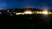 Archived webcam image showing Les Saisies - Square Erwin Eckl on 22 Aug 2026 at 06:08