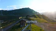 Archived webcam image showing Grand Bornand Ski Resort: Top Station Maroly on 24 Aug 2026 at 08:33