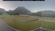 Archived webcam image showing Oberstdorf: Webcam Cross Country Stadium on 2 Aug 2026 at 07:50