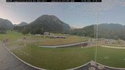 Archived webcam image showing Oberstdorf: Webcam Cross Country Stadium on 10 Aug 2026 at 07:24