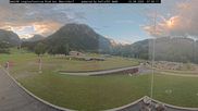 Archived webcam image showing Oberstdorf: Webcam Cross Country Stadium on 22 Aug 2026 at 07:51