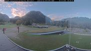 Archived webcam image showing Oberstdorf: Webcam Cross Country Stadium on 9 Oct 2026 at 08:57