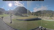 Archived webcam image showing Oberstdorf: Webcam Cross Country Stadium on 9 Oct 2026 at 10:57
