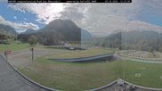 Archived webcam image showing Oberstdorf: Webcam Cross Country Stadium on 9 Oct 2026 at 12:57