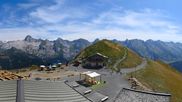 Archived webcam image showing Le Gran Bornand - View Mont Lachat on 24 Aug 2026 at 14:31