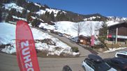 Archiviertes Webcam Bild: Les Saisies - Talstation Sessellift Chozal am 26 Feb 2026 um 12:48 Uhr