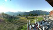 Archived webcam image showing Bisanne 1500 - Base station chairlift Rosières on 12 Jul 2026 at 07:23