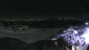 Archived webcam image showing Bisanne 1500 - Base station chairlift Rosières on 26 Feb 2026 at 00:42