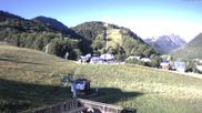 Archived webcam image showing Saint Colomban des Villards (Les Sybelles) on 25 Aug 2026 at 08:41