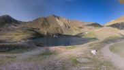 Archived webcam image showing Orcieres 1850 - Top station Les Estaris (2.600m) on 27 Jul 2026 at 18:05