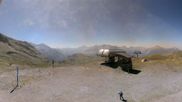 Archived webcam image showing Orcieres 1850 - Top station Les Estaris (2.600m) on 27 Jul 2026 at 12:05