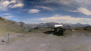Archived webcam image showing Orcieres 1850 - Top station Les Estaris (2.600m) on 18 Aug 2026 at 16:39