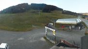 Archived webcam image showing Notre Dame de Bellecombe - Base station chairlift Mont Rond on 30 Jul 2026 at 07:00