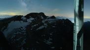 Archiviertes Webcam Bild: Peak Walk Hängebrücke Glacier 3000 am 12.07.2026 um 00:55 Uhr