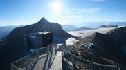 Archived webcam image showing Glacier 3000 Peak Walk on 26 Aug 2026 at 08:38