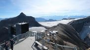 Archived webcam image showing Glacier 3000 Peak Walk on 26 Aug 2026 at 10:38