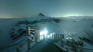 Archived webcam image showing Glacier 3000 Peak Walk on 11 Oct 2026 at 00:50