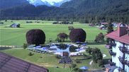 Archived webcam image showing Oberstdorf meadows on 4 Jun 2026 at 08:55