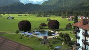 Archived webcam image showing Oberstdorf meadows on 16 Jun 2026 at 08:17