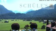 Archived webcam image showing Oberstdorf meadows on 12 Jul 2026 at 14:21