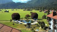 Archived webcam image showing Oberstdorf meadows on 12 Jul 2026 at 10:21