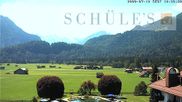 Archived webcam image showing Oberstdorf meadows on 12 Jul 2026 at 12:21