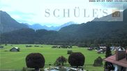 Archived webcam image showing Oberstdorf meadows on 27 Jul 2026 at 14:36