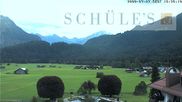 Archived webcam image showing Oberstdorf meadows on 27 Jul 2026 at 16:36